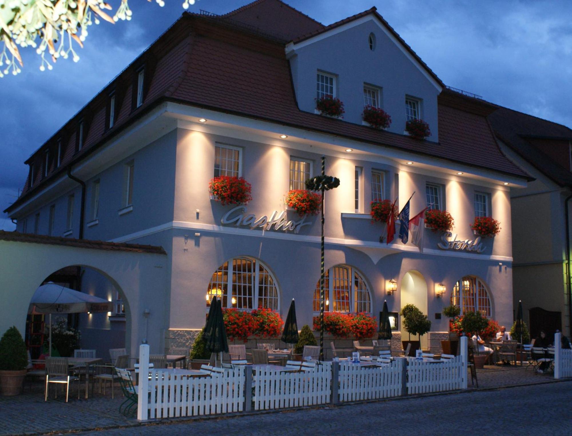 Hotel Gasthof Zum Storch Schlüsselfeld Dış mekan fotoğraf