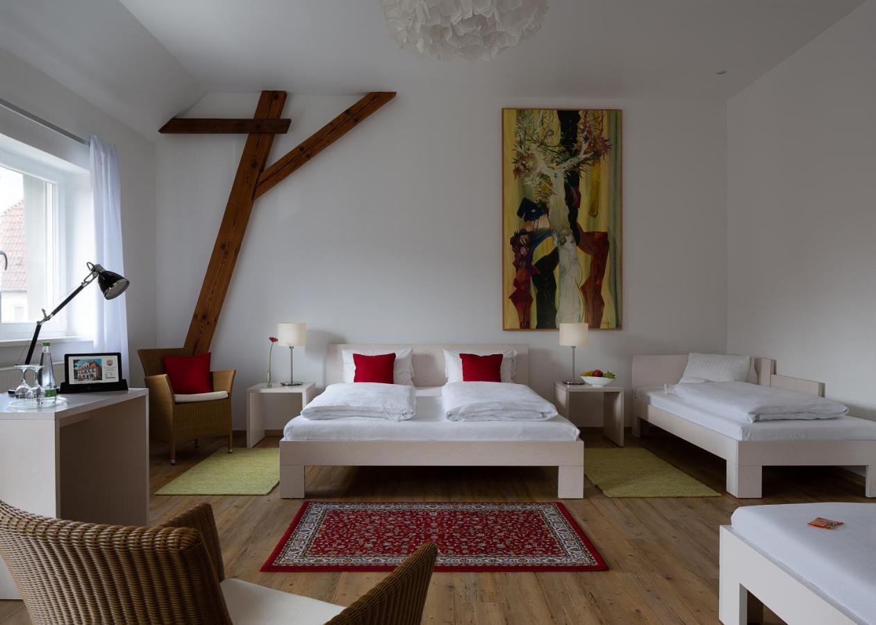 Hotel Gasthof Zum Storch Schlüsselfeld Dış mekan fotoğraf